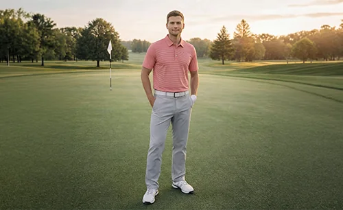Golf polo garment